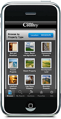 United Country iPhone App